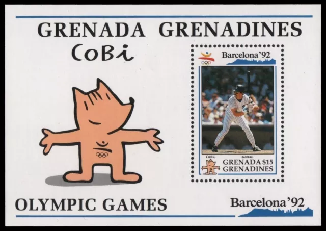 Grenada-Grenadinen 1992 - Mi-Nr. Block 237 ** - MNH - Olympia Barcelona