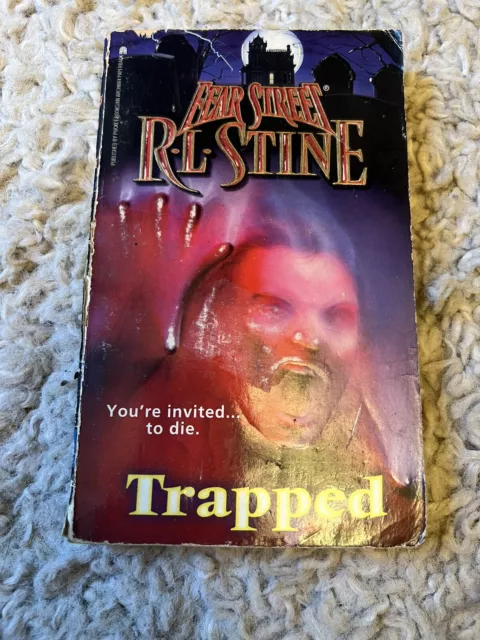 Fear Street Trapped by R. L. Stine (1997, Mass Market) Rare