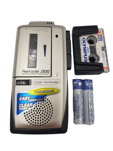 OLYMPUS PEARLCORDER S909 Microcassette Recorder Diktiergerät Aufnahme