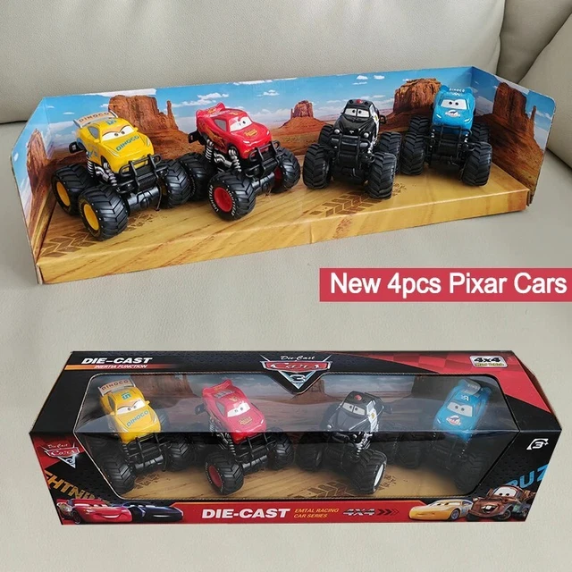DISNEY PIXAR CARS Monster Trucks - Lightning McQueen Cruz Mater Jackson Storm £26.99 - PicClick UK