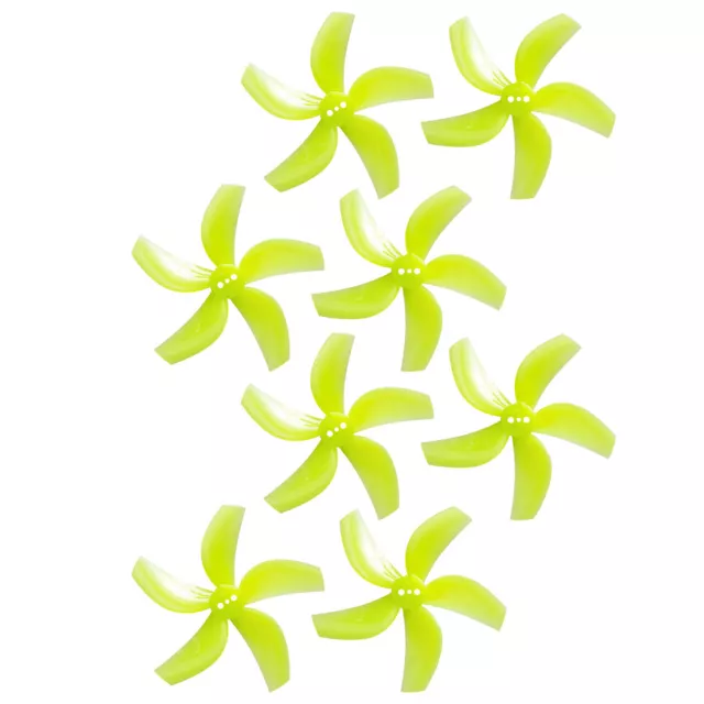 Gemfan 4 Pairs D63 5-Blade Propeller Accessories 1.65mm Shaft CW CCW for  Drone