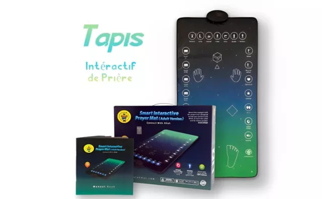 Tapis de prière interactif intelligent (version adultes/reconverti)