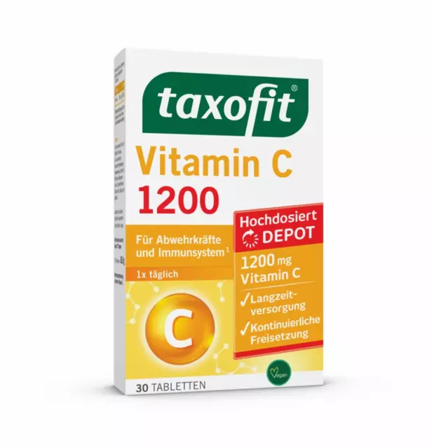 taxofit Vitamin C 1200 30 Tabletten
