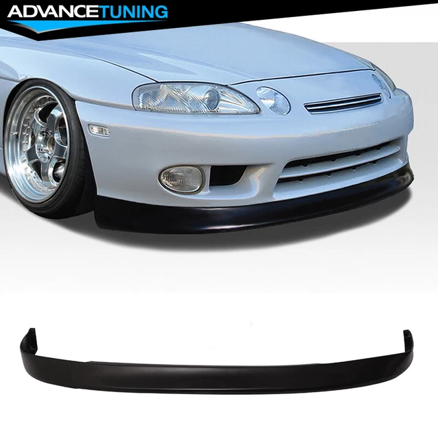 Fits 97-00 Lexus SC300 SC400 WS Unpainted PU Front Bumper Lip Spoiler Splitters