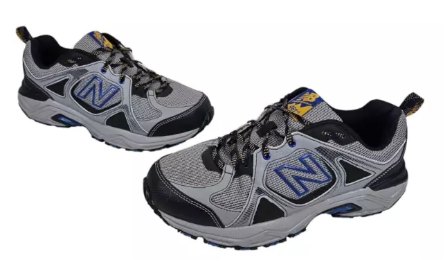 NEW BALANCE 481 V3 All Terrain Shoes Sneakers MT481LG3 Gray Black Blue Men Sz 9 34.77 PicClick