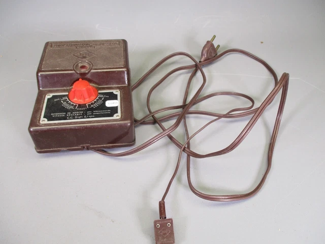 Ancien Transformateur Redresseur GÉGÉ – 220V – Pour Trains Et Jouets électriques