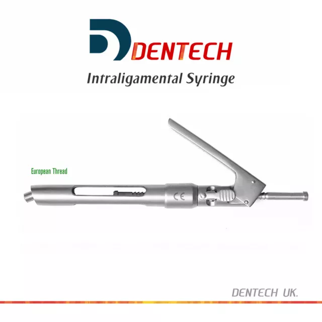 INTRALIGAMENTAL SYRINGE ANGLED Pen Style Aspirating Dental Instruments