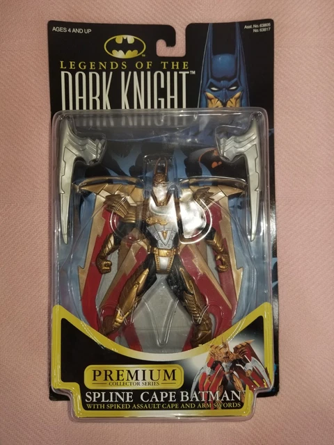 Spline Cape Batman Figure Legends of The Dark Knight #63817 New 1996 Kenner