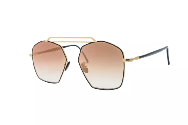 Kyme Rene 3 Shiny Gold / Flash Gold Gradient Sunglasses