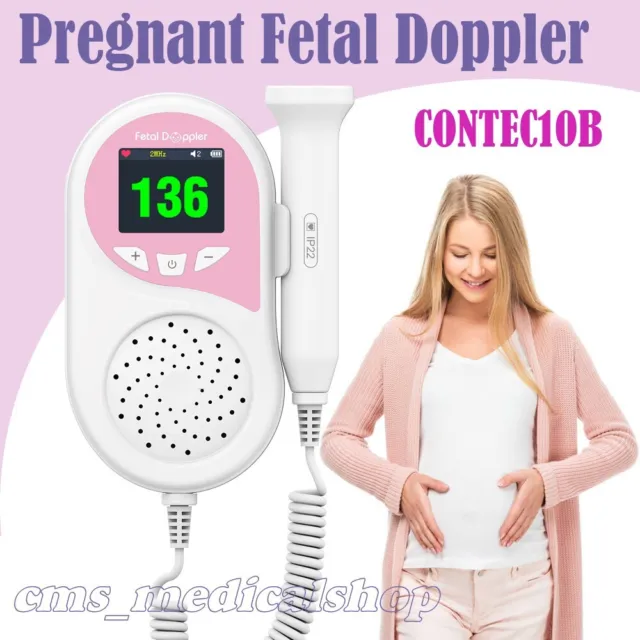 Moniteur fœtal de poche portable moniteur de fréquence cardiaque prénatal bébé
