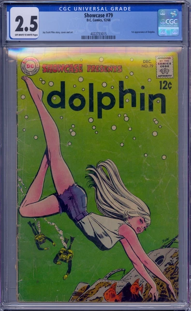 Showcase #79 Cgc 2.5 1St Dolphin Jay Scott Pike