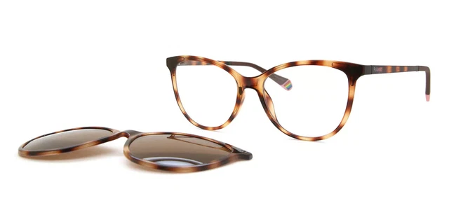 POLAROID PLD 6138/CS With Clip-On Polarized 086/SP 53 Women