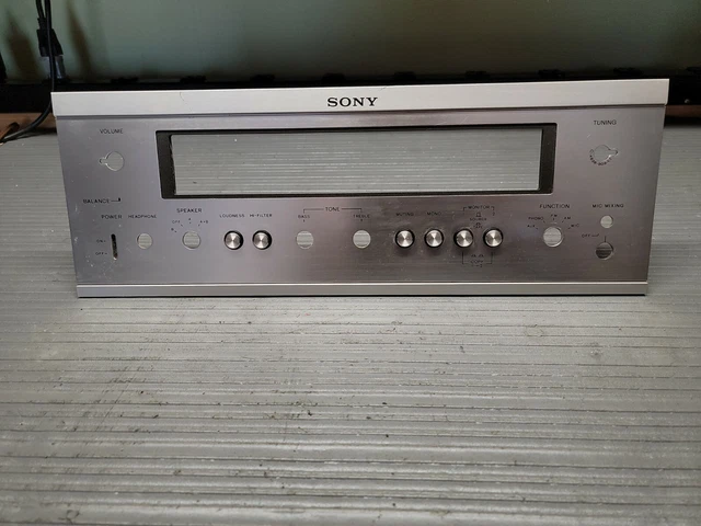 Façade Avant Pour Ampli Sony STR-2800L - Vintage HIFI - Pièce Détachée F5