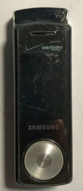 READ 1ST Samsung Juke SCH-U470 Blue Cell Phone Fast Ship Fair Used Vintage
