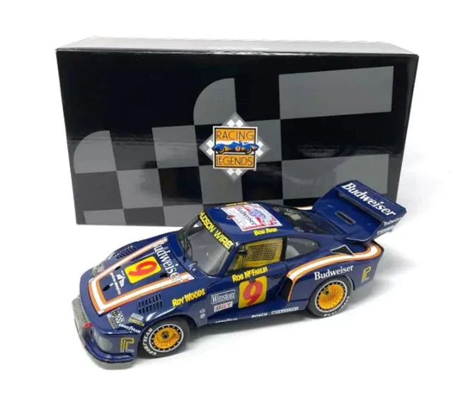 Miniature Exoto 1/18 – Porsche 935 Turbo – Vainqueur 12h Sebring 1979 – Budweiser #9