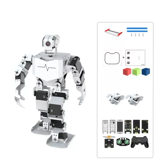 Humanoid Robot AI Robot Development Kit Visual Recognition for Raspberry Pi 4B