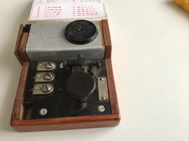 Antique VTG Western Electric Telegraph Sounder 3B 20 OHMS