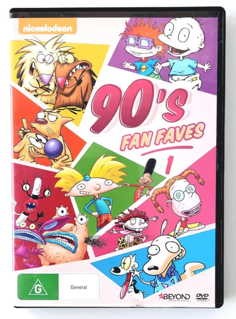 Nickelodeon~ 90's Fan Faves 1- RugRats, CatDog Region 4 New Sealed