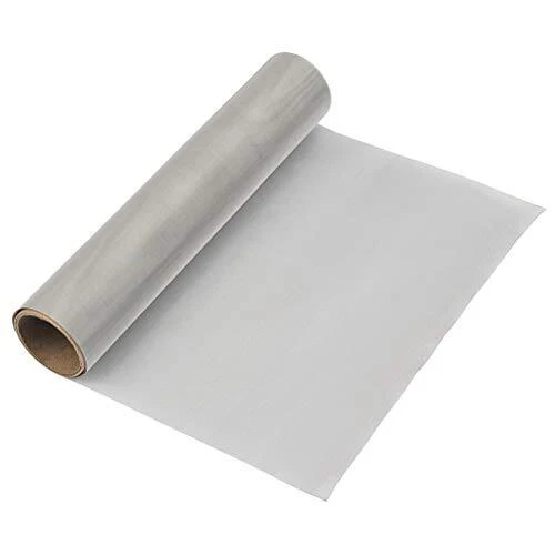 TIMESETL 304 Stainless Steel Woven Wire 120 Mesh - 12"X40" Filter Screen Shee...