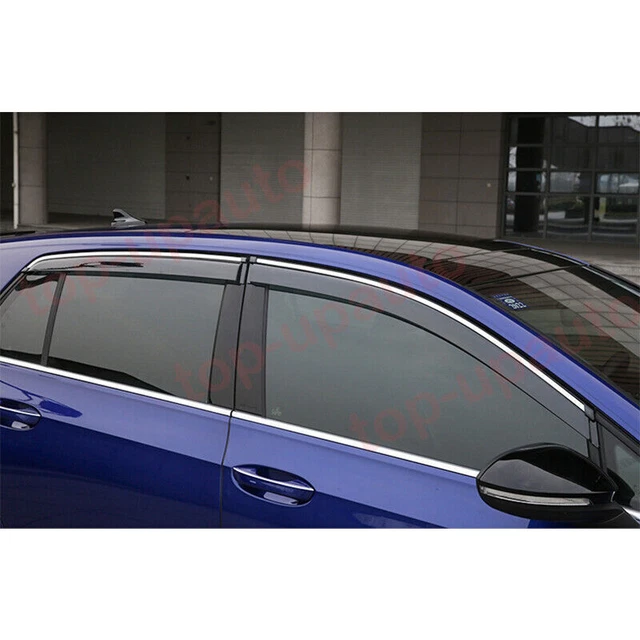 FOR VW GOLF R Mk8 20222024 Car Window Wind Visors Sun Rain Guard Vent