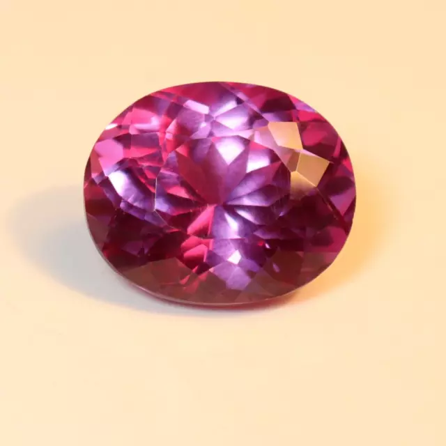 Natural Unheated Purple Sapphire 7.70 Ct Certified Oval Cut Loose Gemstone 3