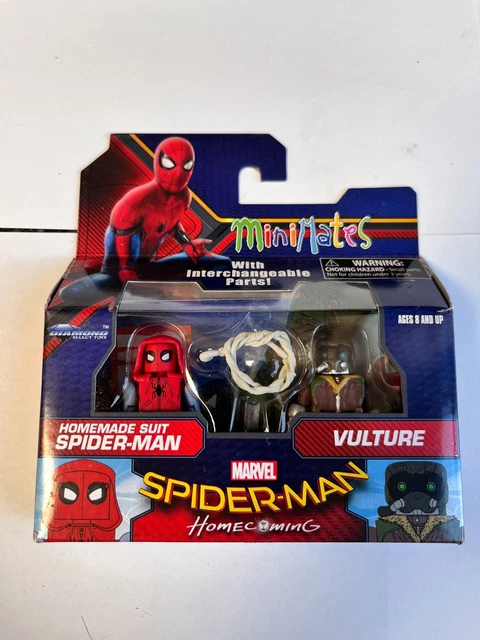 Figurines Métal Spider-Man Web Of Steel - Spidey & Dr. Octopus - 7cm - Toy Biz