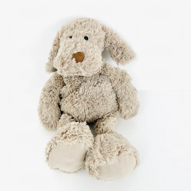 JELLYCAT SKIFFLES TEDDY Soft Toy Puppy Dog Comforter 16” Retried