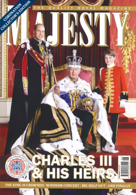 UK Majesty Magazine, King Charles III Coronation Collector's Edition, June 2023