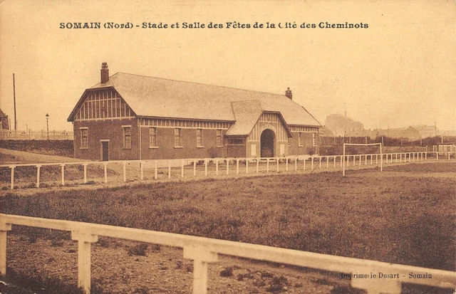 Cite Des Cheminots De Lens Jardin Du Foyer Des Mecaniciens Et