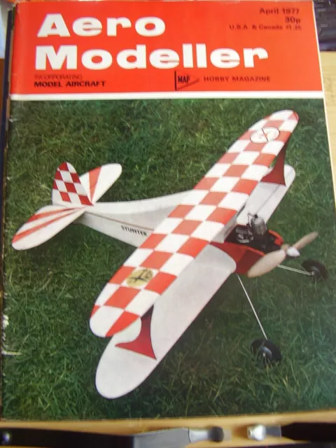 Joblot X 9 Aeromodeller 1977 Modell Flugzeug Magazin Einige Mit Plänen Siehe Bilder 2