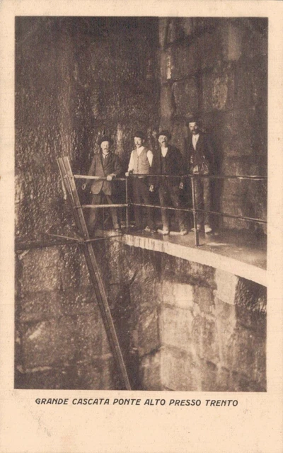 Trento grande cascata Ponte Alto  F. piccolo non spedita