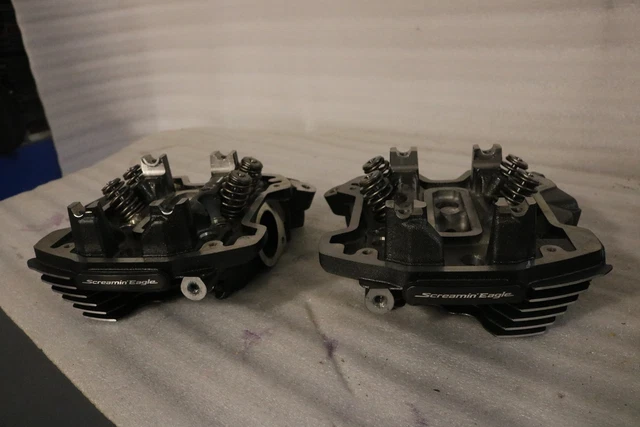 Oem Nto Harley Milwaukee 8 M8 Cylinder Heads Screamin Eagle Granite