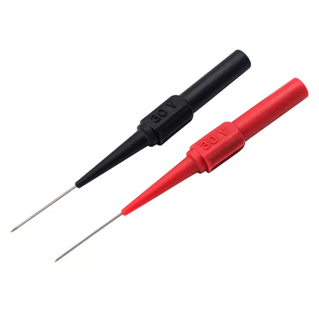 Diagnostic Tools Multimeter Test Lead Extention Back Piercing Needle Tip Pro-L~