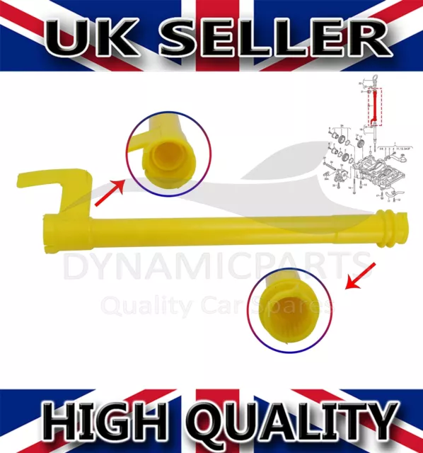 For Skoda Octavia Mk2 Superb Mk2 1.9 Tdi Oil Dipstick Guide Tube 038103663C