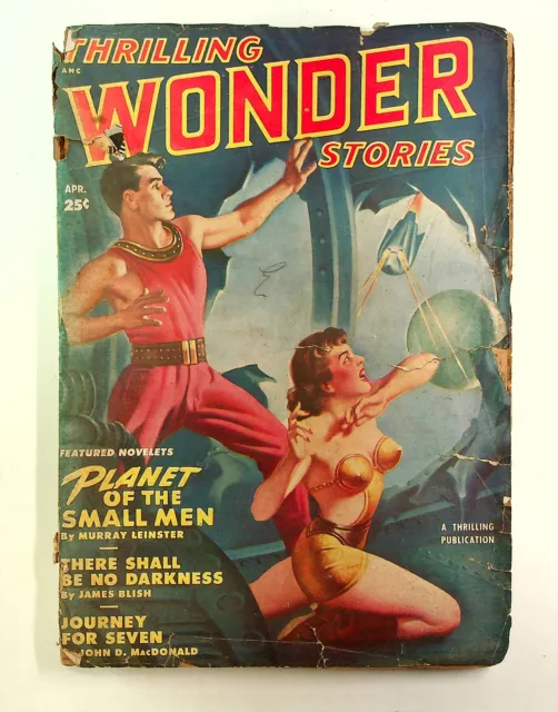Thrilling Wonder Stories Pulp Apr 1950 Vol. 36 #1 FR/GD 1.5