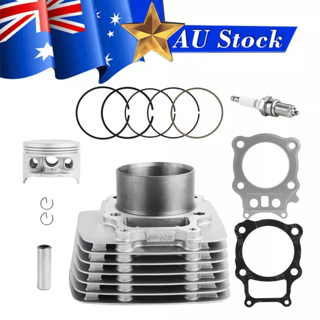 Cylinder Piston Gasket Top End Rebuild Kit For Honda Rancher TRX350 2000-2006