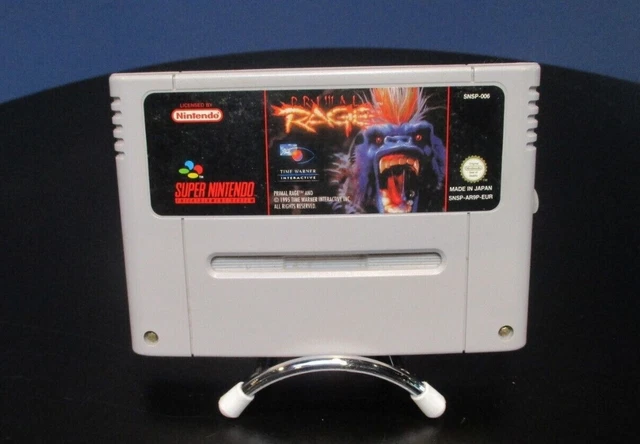 Super Nintendo  SNES Primal Rage Vers. EUR