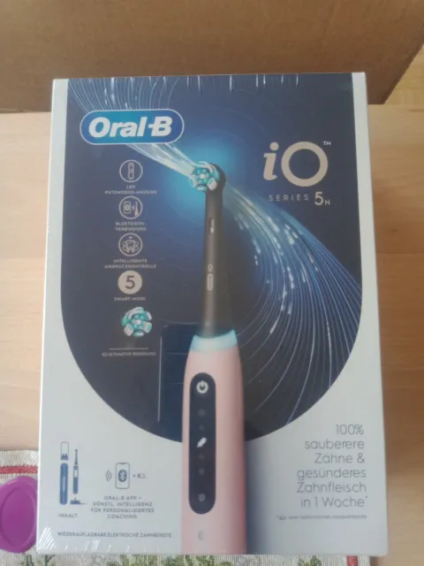 BRAUN Oral-B iO Series 5N Rosé - elektrische Zahnbürste