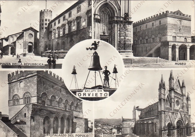Saluti da Orvieto vedutine Terni Cartolina