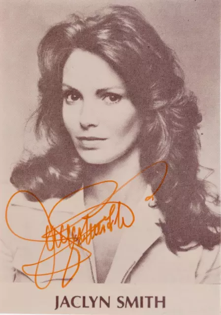 Jaclyn Smith - Original Autograph Signed Autograph X59