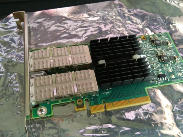 Mellanox ConnectX-3 10Gigabit Ethernet Card Model CX354A  P/N  MCX354A-QCBT