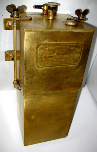 Rushmore Brass Carbide Acetylene Generator Stanley Cadillac Thomas Model T Ford
