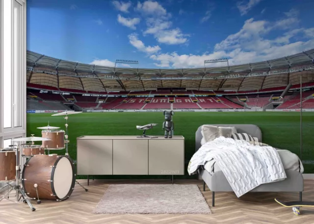 3D Mercedes Benz Arena Stadion Tapete Wandgemälde Fototapete Wandaufkleber 7