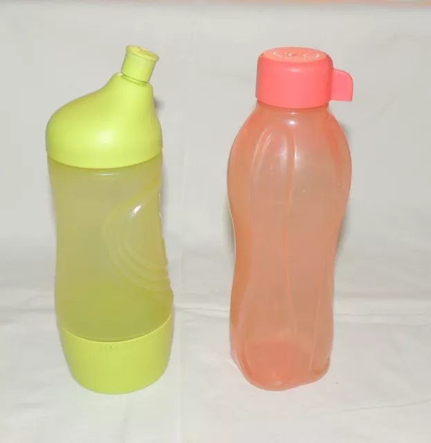 2 Trinkflaschen von Tupperware Trinkflasche Sportsfreund Sportflasche