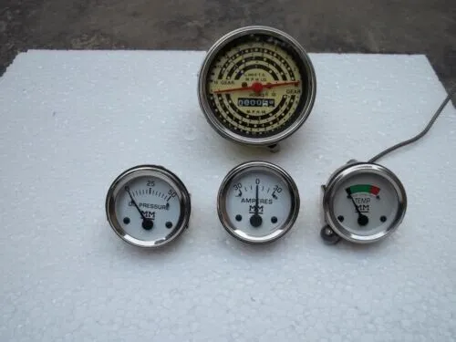 Minneapolis Moline Tractor Tachometer and Gauge kit fit- EARLY M670 GAS/DIESEL