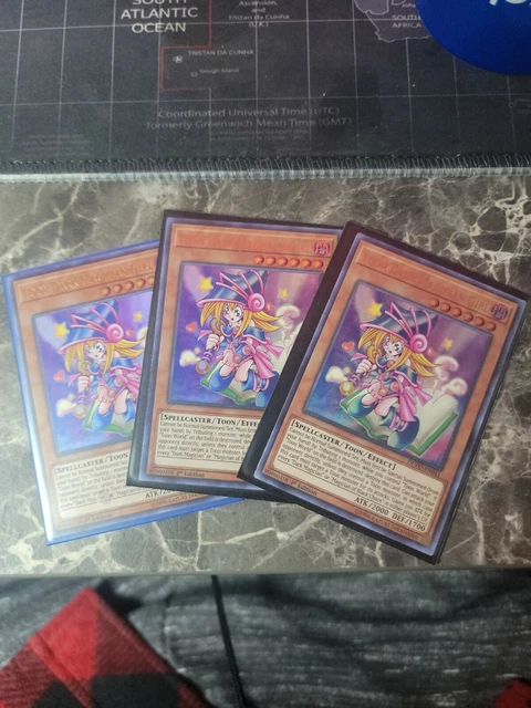 X3 Toon Dark Magician Girl - Ultra Rare Holo DUPO-EN041 1st Ed YuGiOh! Card - NM