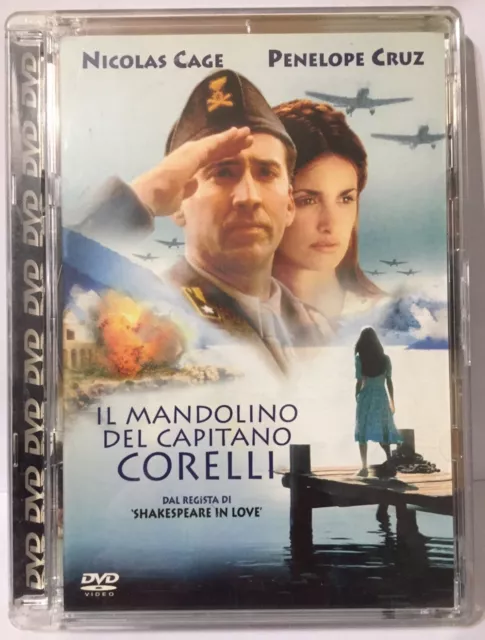 IL Mandolino del Capitano Morelli DVD Jewel Box Nicolas Cage P. Cruz Come Foto