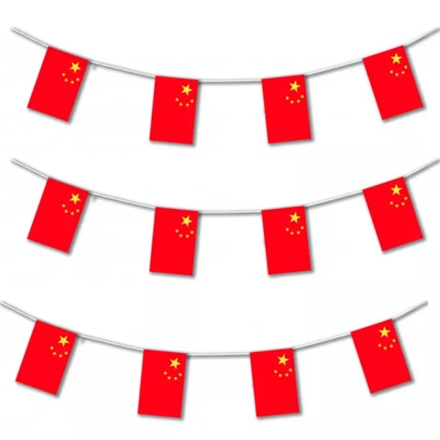 Amscan  Banderines Diseño Banderas de la República Popular China Pride (SG25108)