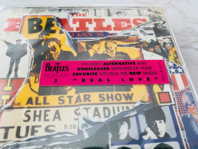 The Beatles Anthology 2 2 CD SEALED! w/Hype Sticker! John Lennon, Paul McCartney 2