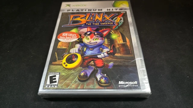 BLINX THE TIME Sweeper Keychain Figure Microsoft 2002 ‎Xbox Toy